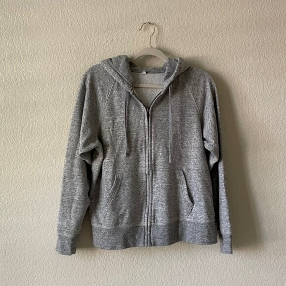 Uniqlo Zip Up Hoodie Sweatshirt Gray - Picture 14 of 14